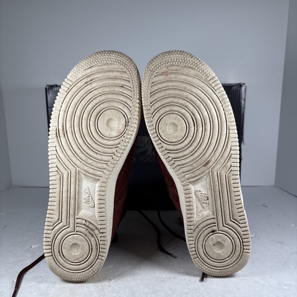 Size 8 Nike SF Air Force 1 Mid Pueblo Brown Dark Russet 917753-202 - Picture 9 of 10